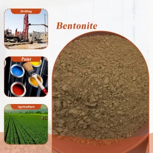 Drilling Mud Grade Bentonite for Oil Gas Well Fluids Geothermal Grouting and Tunneling Lubrication Bentonite