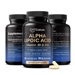 Energy Supplements R Alpha Lipoic Acid Vitamin B1 B12 ALA Alpha Lipoic Acid Capsules