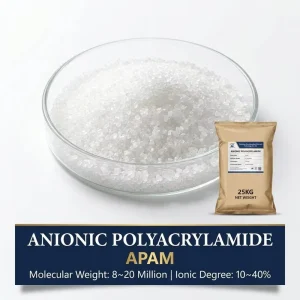 Factory Supply Anionic Polyacrylamide APAM Flocculant Metallurgy Plant Inorganic Sewage Purifier