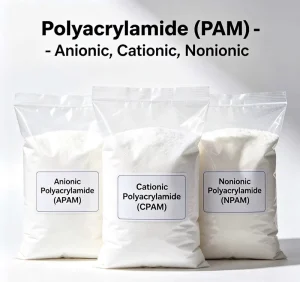 Factory Supply Polyacrylamide Flocculant APAM CPAM NPAM Water Treatment Chemical CAS 9003-05-8