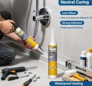 Factory-direct Weather-resistant Neutral Silicone Sealant for Waterproof Sealing in Bathrooms Custom Available