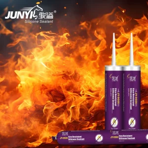 Flexible Durable UV Resistant One-Part Neutral Cure Flame Retardant Silicone Sealant for Industrial & Construction Applications