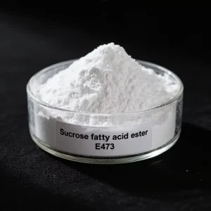 Food Additive Emulsifier Sucrose Fatty Acid Ester E473 CAS 37318-31-3 99% Purity White Powder Granules for Oral Care and Detergent