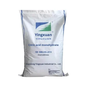 Food Grade Carboxylic Acid Citric Acid Sourness Adjuster Detergent Descaler CN Origin