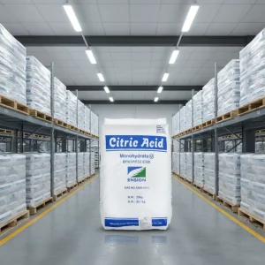 Food Grade Carboxylic Acid Citric Acid White Crystalline Powder High Purity 99.5% Industrial