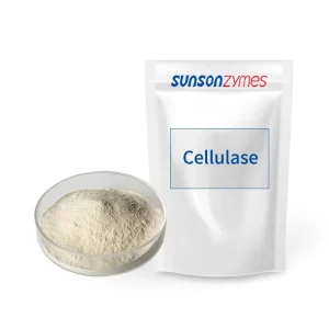 Food Grade Cellulase Enzyme 11000u/g Wide pH for Hydrolyzing Cellulose to Produce Glucose and Low Molecular Fibers