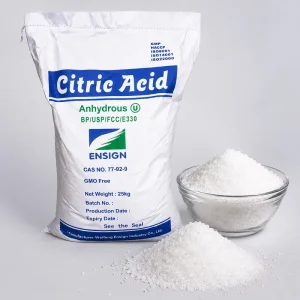 Food Grade Citric Acid Anhydrous Food Additives Citric Acid Powder CAS 77 92 9