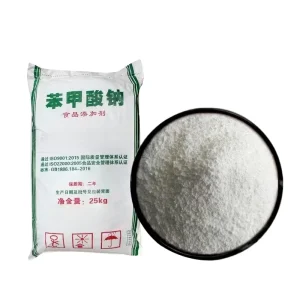 Food Industrial Pharma Grade Sodium Benzoate CAS 532 32 1 99% Purity BP USP FCC Standard Preservative Raw Material