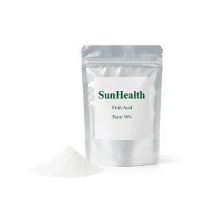 Fruit Acid 98% Food Grade Herbal Extract AHA Cosmetic Raw Materials Mixed Fruit Acids Aha Powder Drum
