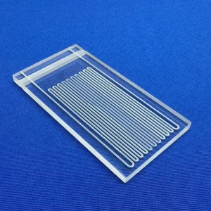 GC OEM Custom Quartz Microreactor Precision Machined Microchannel Reactor Factory Direct for Pilot Scale