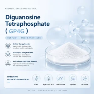 GP4G Diguanosine Tetraphosphate with PDRN and Hyaluronic Acid Active Ingredient for Skin Care Formulations