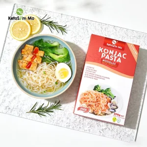 Gluten Free Instant Low Carb Konjac Noodles Meal Replacement in Bag