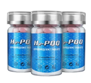 H2 Effervescent Hydrogen Water Tablets with PQQ OEM ODM
