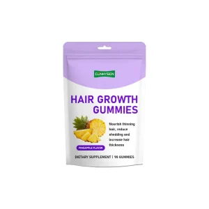 Hair Growth Gummie Promotes Keratin Synthesis and Enhance Hair Strength Niacin Dietary Supplement
