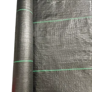 Heavy Duty PP Weed Control Fabric Black Garden Ground Cover Weed Barrier Roll
