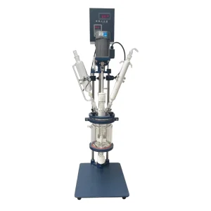 High Air Tightness and Performance Glass Reactor 5L Customizable Chemical Glass Reactor