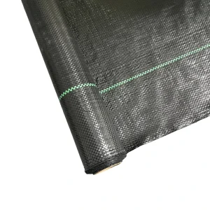 High Density PP Spunbond Weed Control Mat Woven Ground Cover for Flower Bed Landscaping