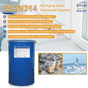 High Performance Flexible Acrylic Adhesive ESON314 Anti-Aging Silane Terminated Polyether For Desert Woodworking Applications