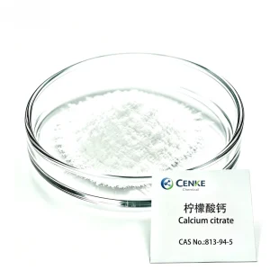 High Purity Food Grade & Industrial Grade Calcium Citrate Supplement with Competitive Ex Factory Cost