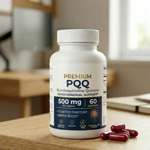 High Purity PQQ Pyrroloquinoline Quinone 500mg 60 Capsules Cognitive Support Supplement