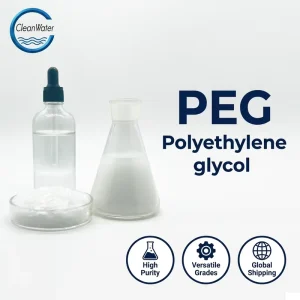 High Purity Polyethylene Glycol Peg 200 400 600 1000 1500 4000 6000 8000 Construction Cas 25322 68 3 Chemical Additives