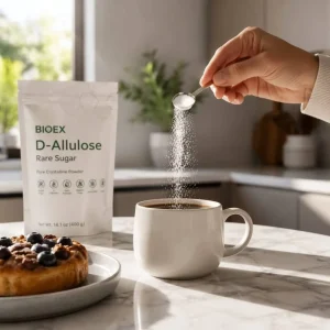 High Purity Zero Calorie Keto Friendly Non-GMO Sugar-Free Natural Crystalline Sweetener for Baking Healthy Food Diet D-Allulose