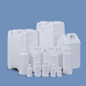 High Quality 5L Fluoride Plastic Barrel with Tamper proof Screw Cap Plastic Bottles for Organic Solvent Packaging