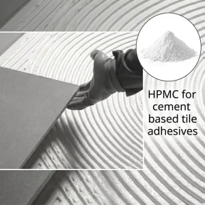 High Quality Construction HPMC Additives Excellent Binding for Cement Products HPMC