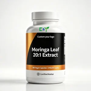 High Quality OEM Natural Supplement Moringa Leaf Capsules