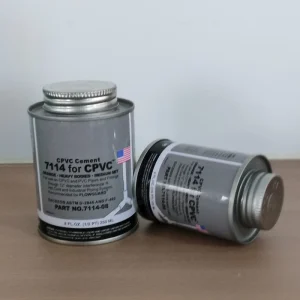 High Strength PVC CPVC Pipe Adhesive Fast Curing Solvent Cement for Large Diameter Pipes