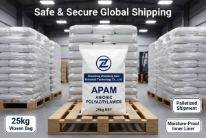 High Viscosity Anionic Polyacrylamide APAM for Construction Waste Mud Separation Treatment