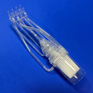 Hydrogen and Oxygen Quartz Burner Quartz Tube Quartz Processing 91 Jets