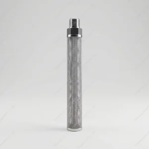Industrial Gas-Liquid Filter System Sintered Stainless Steel 10 Micron Metal Wire Mesh Tubes