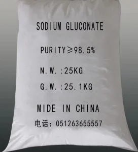 Industrial Grade Chinese Sodium Gluconate Water-Reducing Agent and Retarder