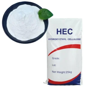 Industrial Grade HEC Hydroxyethyl Cellulose Thickener Stable Viscosity for Construction Mortar Paint Additive