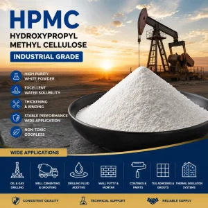Industrial Grade HPMC Cellulose Ether Manufacturer for Wall Putty Tile Adhesive Skim Coat Dry Mortar CAS 9004 65 3