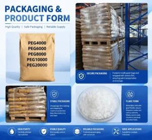 Industrial Grade Mono Polypropylene Glycol PEG4000 6000 8000 10000 20000