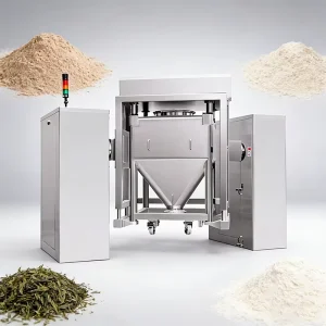 Industrial IBC Mixer Automatic Lifting Powder Blending Equipment