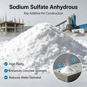 Industrial Salt SSA Anhydrous Sodium Sulfate Organic Solvent Desiccant