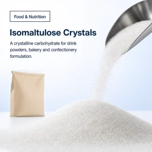 Isomaltulose Crystals Crystalline Carbohydrate for Drink Powder Bakery Formulation Bulk OEM