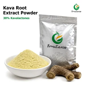 Kava Root Extract Powder 30% Kavalactones Natural Piper Methysticum Extract With COA