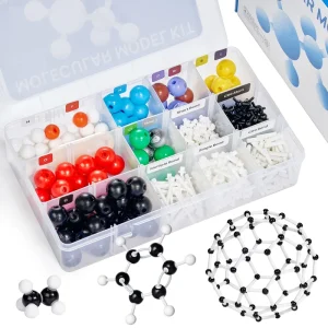 Kids Educational Toys Teaching Equipment Organic Chemistry Molecular Model Kit Parts Box for School Teacher and Student