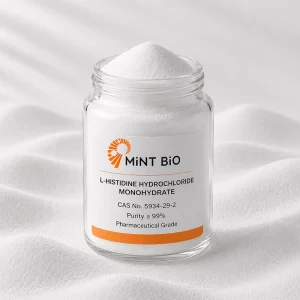 L Histidine Hydrochloride Monohydrate AJI Grade 99% Purity Non Animal Origin Microbial Fermentation CAS 5934 29 2