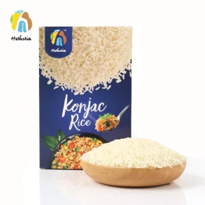 Low Carb Diabetic Konjac Rice Dry Dried With High Dietary Fibers Glucomannan Keto