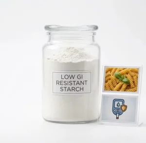 Low GI Resistant Starch for Diabetic Friendly Food Natural Carb Blocker & Fiber Enricher for Healthy Pasta and Noodles