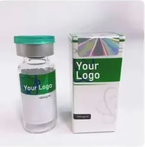 Lyophilized Powder Packaging Box Custom Silver White Cardstock Drawer Style Box Outer Packaging Medical Aesthetics Face Cream