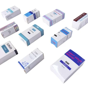 Manufacturers Custom Peptidee Packaging Vial Labels and Box Private 10mL Vial Packaging Box