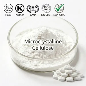 Microcrystalline Cellulose Powder Food Grade CAS 9004-65-3 Tablet Fillers Disintegrants US Local Stock HALAL KOSHER GMP