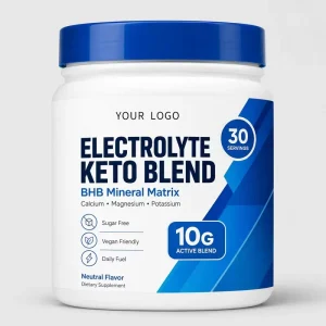 Mineral Powder 4-in-1 Ketone BHB Salts for Weight Control Exogenous Ketones and Fat Metabolism and Energy Support