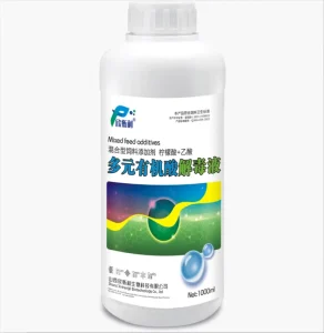 Mixed Feed Additive Multifunctional Organic Acid Detoxification Liquid Regulate pH Value Replenish Energy for Aquatic Animals